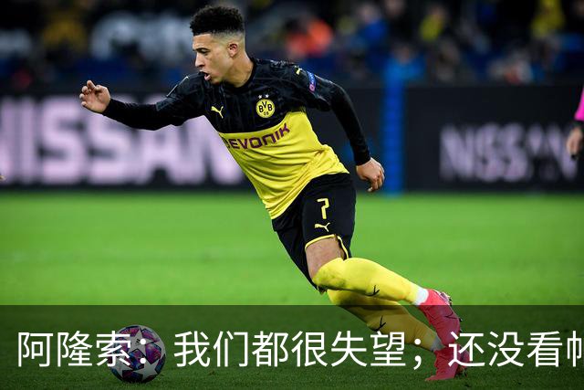 阿隆索：我们都很失望；还没看帕尔默两次染黄的情况